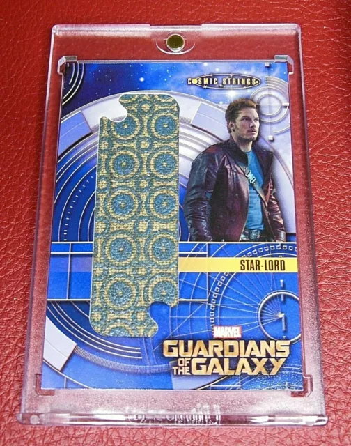 STAR-LORD Guardians of the Galaxy GOTG Cosmic Strings CSO-1 RELIC COSTUME CARD