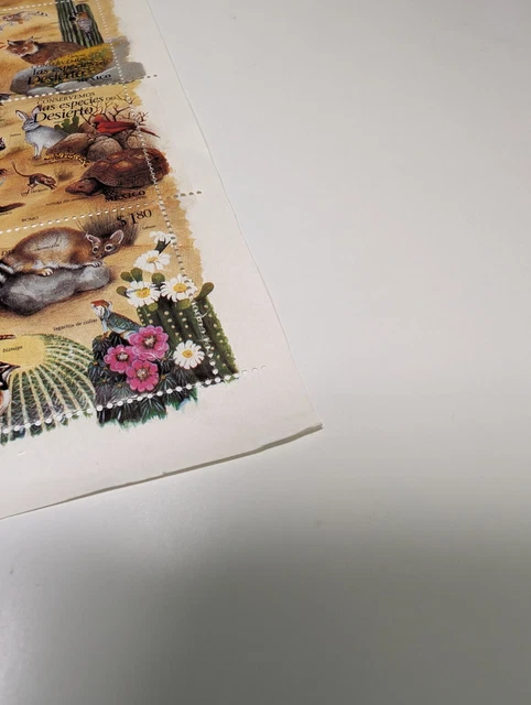 MEXICO 1996 SCOTT #1995 a-x endangered species birds, butterflies, wild