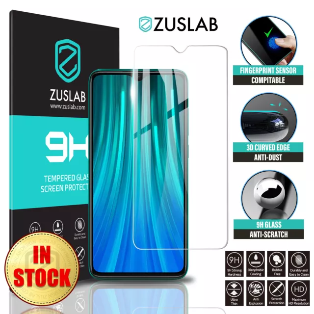 For Xiaomi Redmi Note 8 Pro ZUSLAB Full Cover Tempered Glass Screen Protector