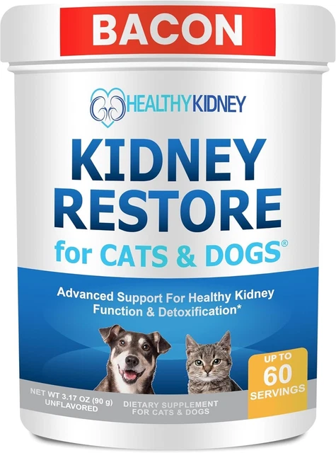 HOLISTIC CAT & Dog Kidney Health Supplement with Niacinamide & Vitamin ...