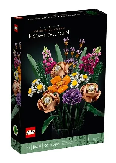 Lot Lego 10280 10311 Bouquet de fleurs et Orchidées NEUFS et