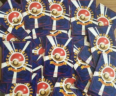 Create your own bundle of 50 Japanese Pokemon Cards 1995 Original Old Back