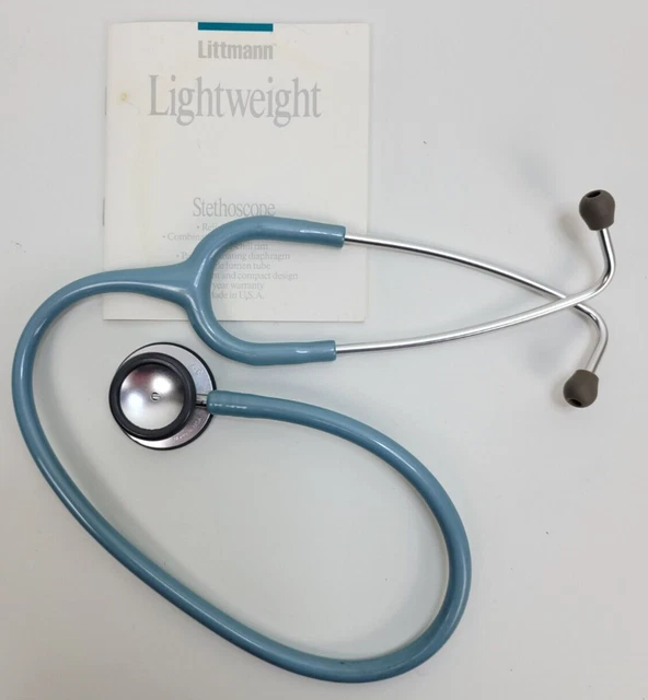 Littmann Lightweight Stethoscope Light Blue 2197 28in