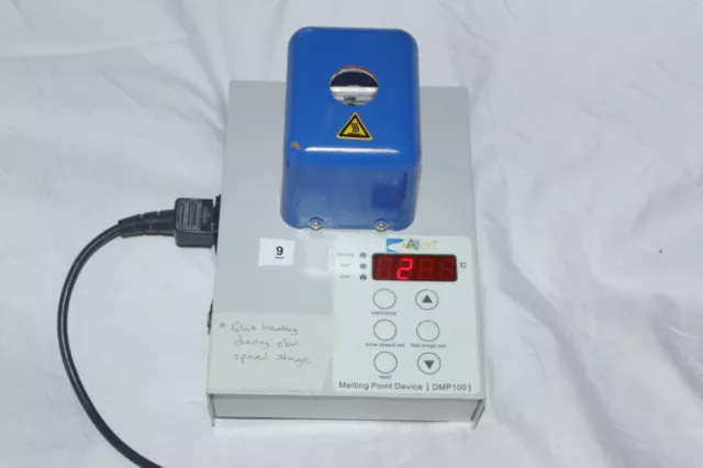 DYNALON DMP100 Melting Point Device Does Not Heat Properly/ For Repair / AS IS