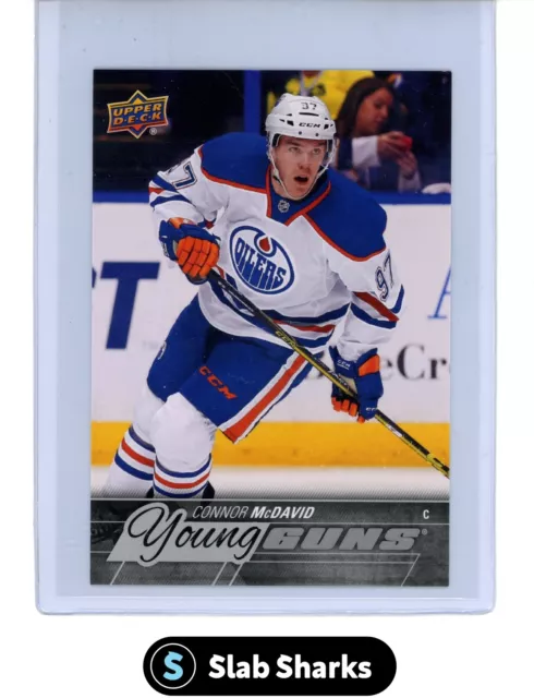 2015 Upper Deck Series One #201 Connor Mcdavid Young Guns Jumbo Rookie Rc 