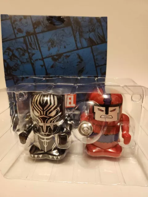 Black Panther and Klaw Plastic Salt & Pepper Shakers Set - Marvel Loot Crate