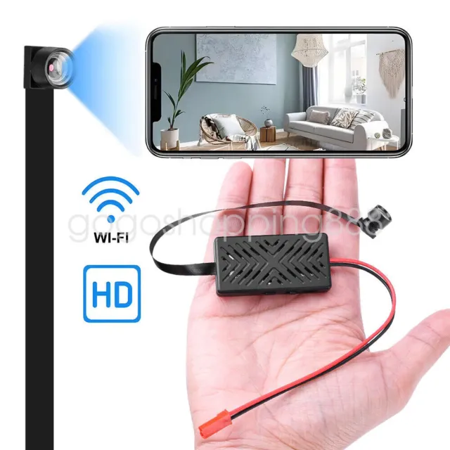 1080P Wireless WiFi Camera Mini Micro Small Screw Pinhole DIY Cam DVR Recorder