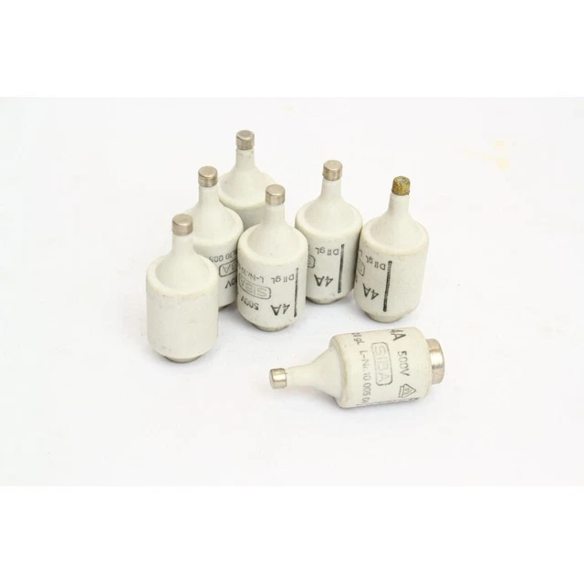 8Pcs Original Diazed 5SB 22 FUSIBLE bouteille 4A 500V (B921)