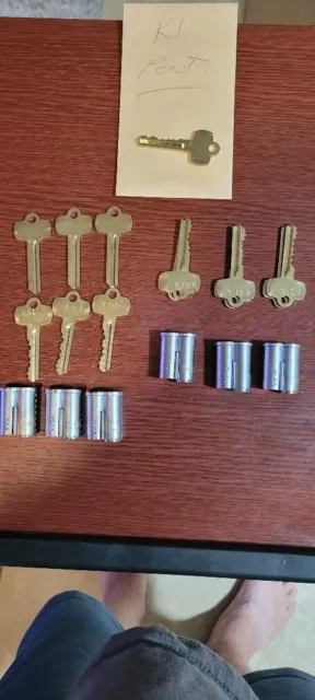 Best Cormax 7 Pin SFIC Lock Cylinder K1 Keyway (6 with keys)