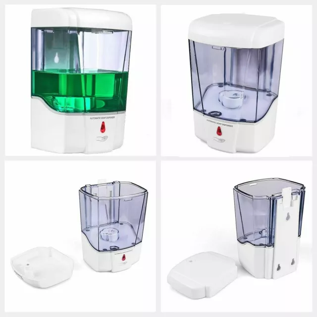 Dispenser Erogatore Automatico Sapone Gel Igienizzante A Infrarossi Dosatore