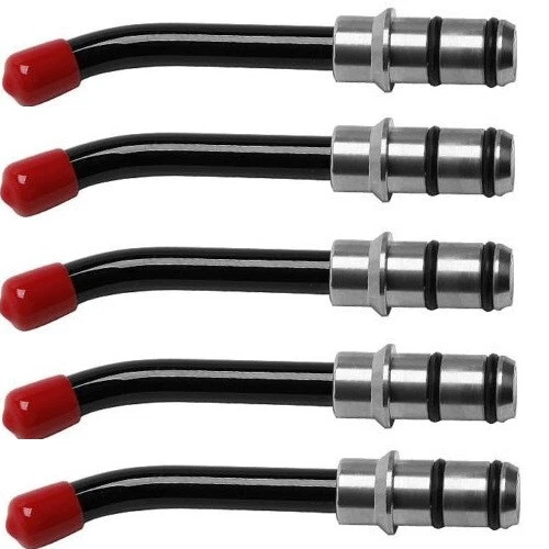 5x Dental Optical Fiber Guide Rod glass Tip For LED Curing Lamp Light 8mm D2