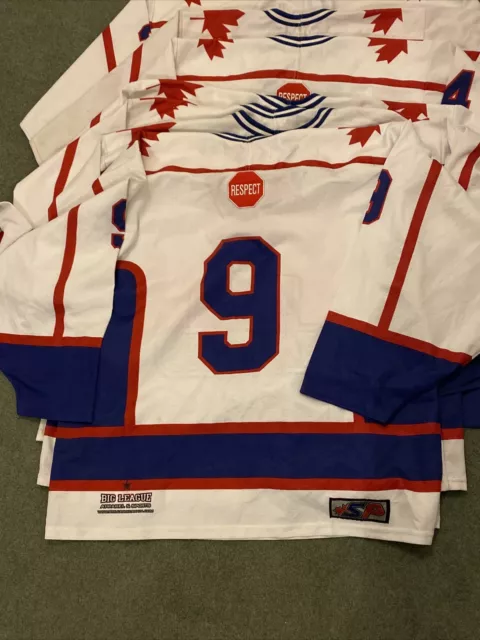 Canada Canadian College Ice Hockey Jersey Shirt Game Worn