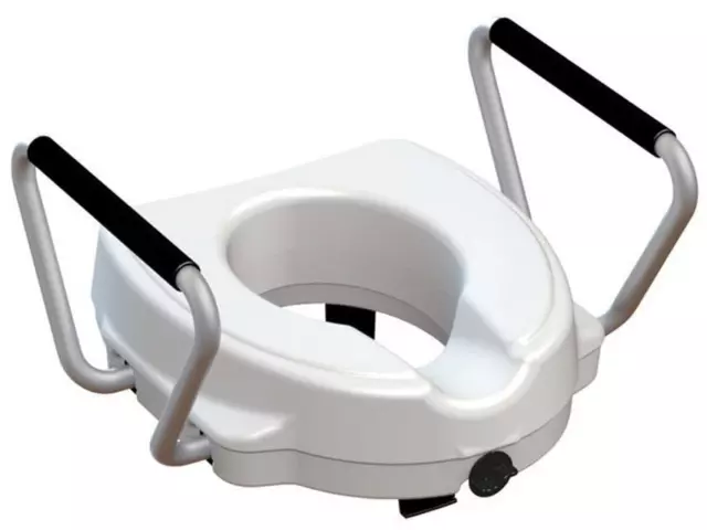 GIMA 27750 rialzo sedile WC WC WC rialzo sedile con bracciolo 12,5 cm bianco