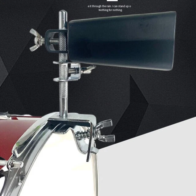 Support De Cymbale à Pince Pour Batterie - Bras De Perche Réglable, Argent, Pièce De Rechange Percussion