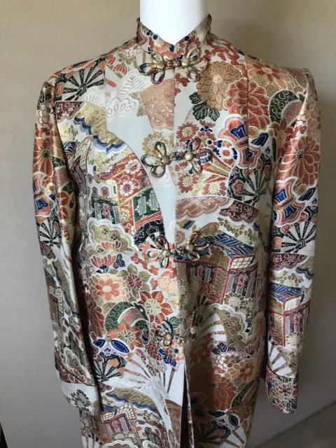 Vintage Chinese Silk Brocade Jacket