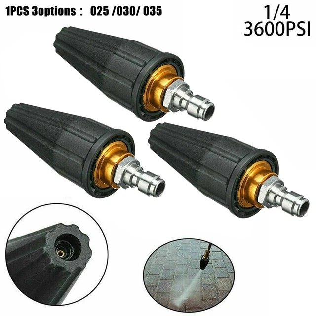 Turbo Bec Pression Laveurs Haute Extérieur Rotatif Spray Pointe 0.6cm Bsp