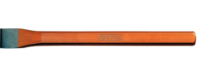 KS TOOLS Burins plats, oval, 175mm