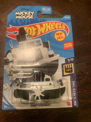hot wheels mickey boat