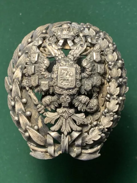 Imperial Russia. Badge graduation Academy of General Stuff. Mikolaevsky Academy.