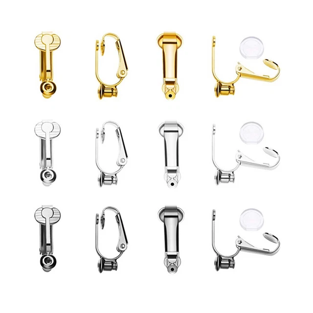 60 Pcs Schraubohrringe Ohrstecker Konverter Für Ohrclips Mädchen