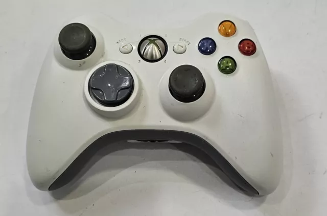 Official Genuine OEM Microsoft XBOX 360 Wireless Controller White