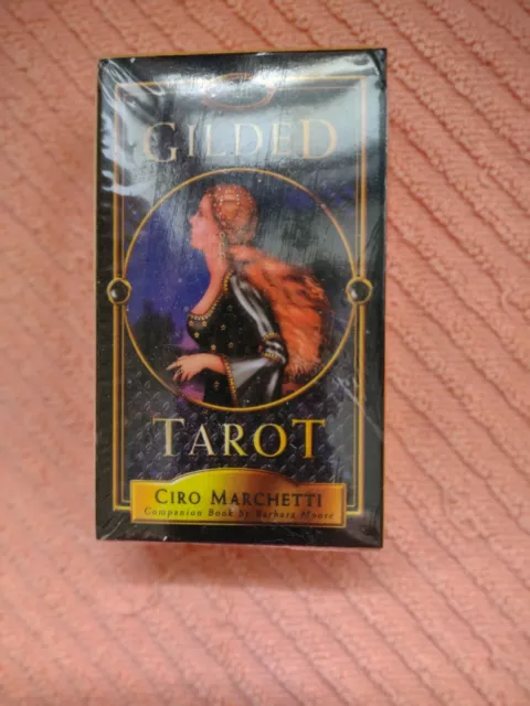 The Gilded Tarot Ciro Marchetti Companion Book By Barbara Moore Sealed