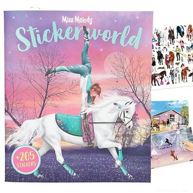 Depesche - Miss Melody Stickerworld Stickerbuch Neu Ovp