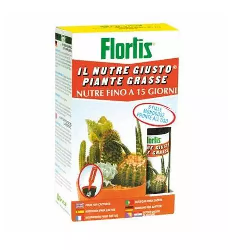 Le Nourrit Droite Fumier Pour Plantes Grasse 6 Bouteilles De 35ML FLORTIS