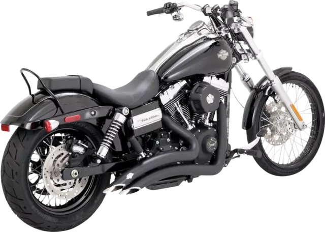 Vance & Hines Big Radius Exhaust System Black 43371
