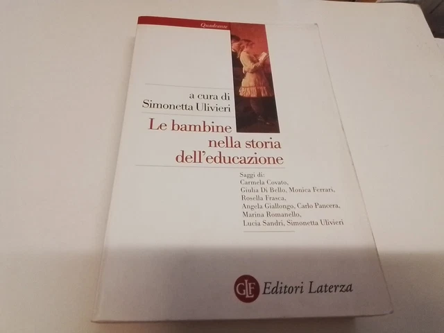 Le bambine nella storia dell'educazione - Ulivieri S. (cur.), 6l24 Le bambine nella storia dell'educazione - Ulivieri S. (cur.), 6l24