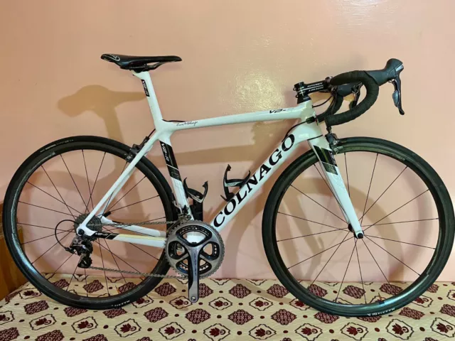 Colnago v2-r bicicleta de carretera carbono shimano dura ace grupo de 11 velocidades