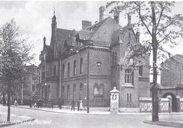 Laurahütte/ Siemianowice- Das Postamt  (Schlesien) 1940