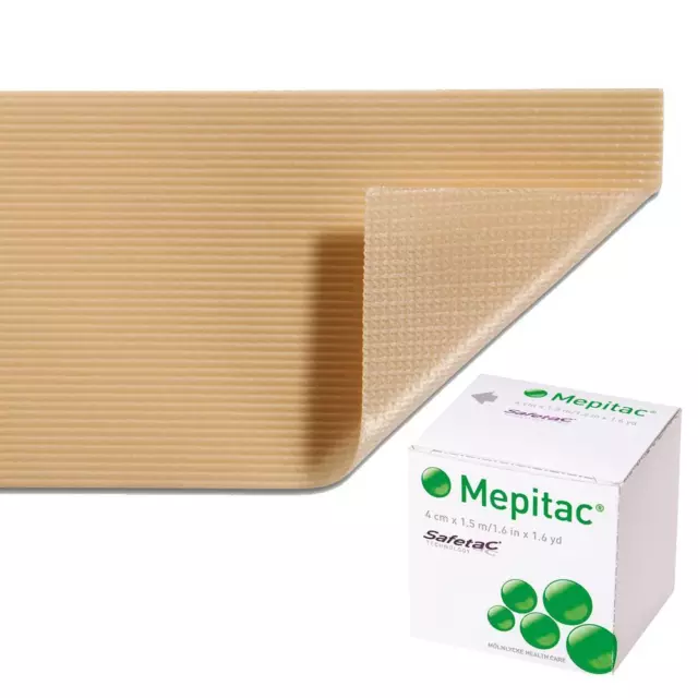 Mepitac Fixation Tape 4cm x 1.5m x 12 - Bulk Discount