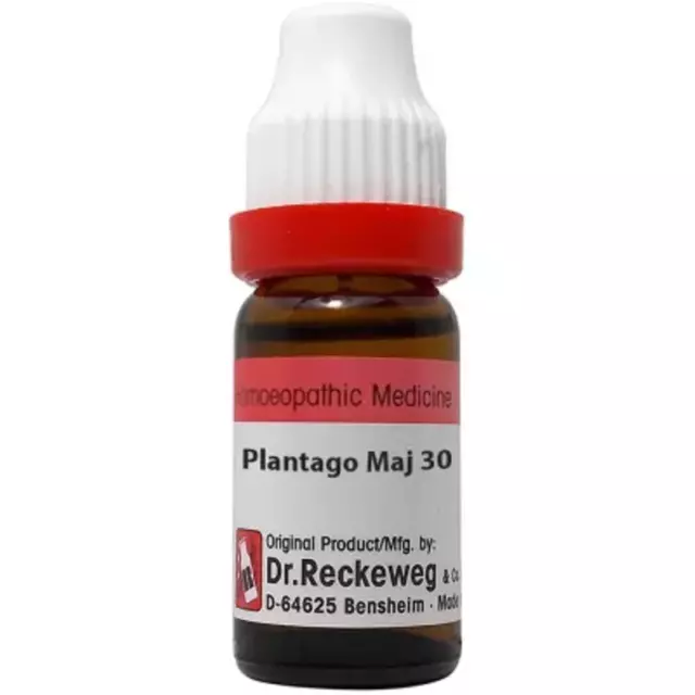 Dr Reckeweg Plantago Major (11ML) Homeopathic Medicine Choose Potency