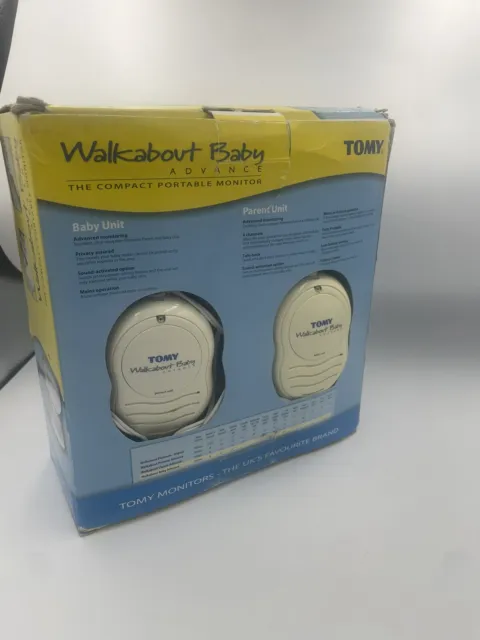 Tomy Walkabout Baby Advance Monitor, Boxed Working Order PAT Tested