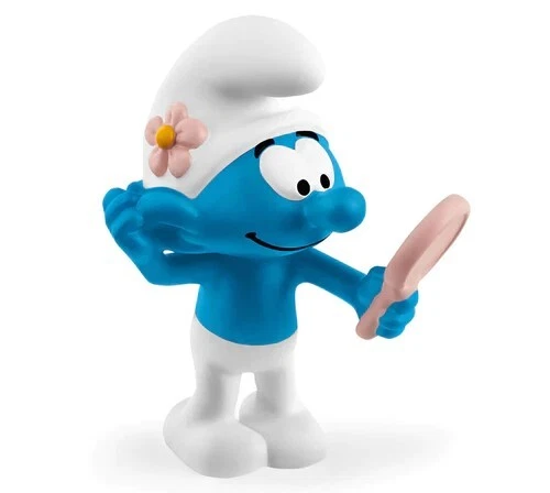 Modellino Action figure statua modellino   schleich PUFFO VANITOSO da collezi...