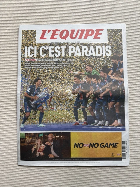 Ce journal L'Équipe payé plus de 1000€ par une fan de l'ASSE