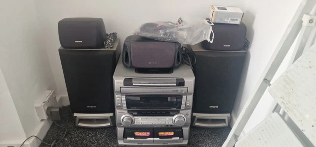 AIWA Z-HT73 5.1 Surround Sound System With Speakers £104.70 - PicClick UK