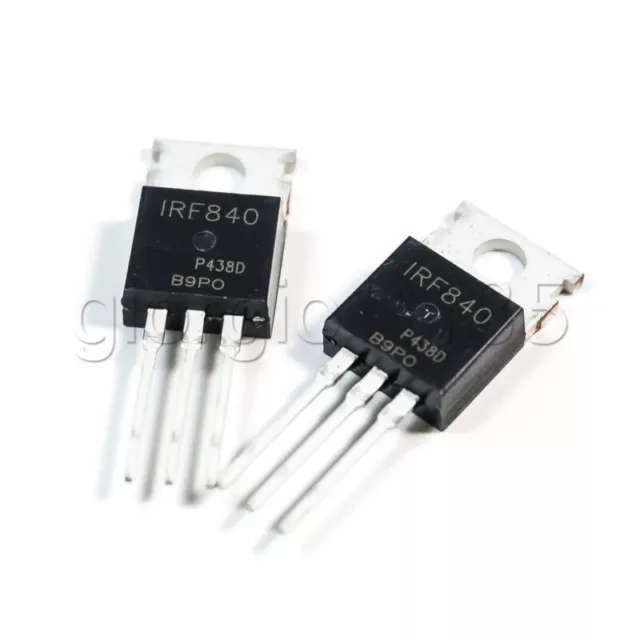 10pcs IRF840 TO-220 Power MOSFET N-channel 500V 8A New