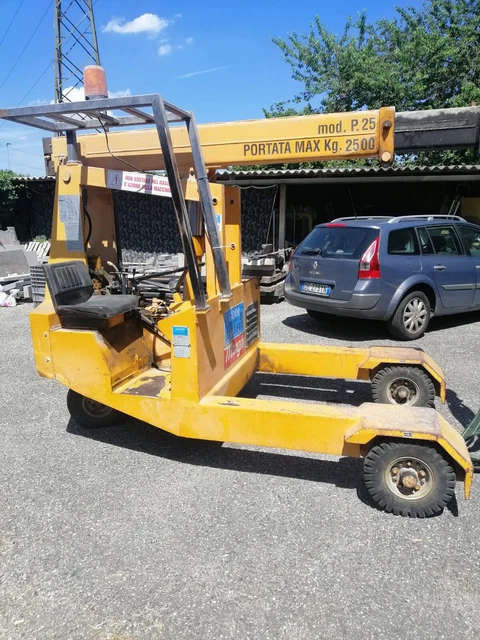 Autogru Sollevatore Gru Muletto Manghi P25 25 Quintali Autogru Sollevatore Gru Muletto Manghi P25 25 Quintali