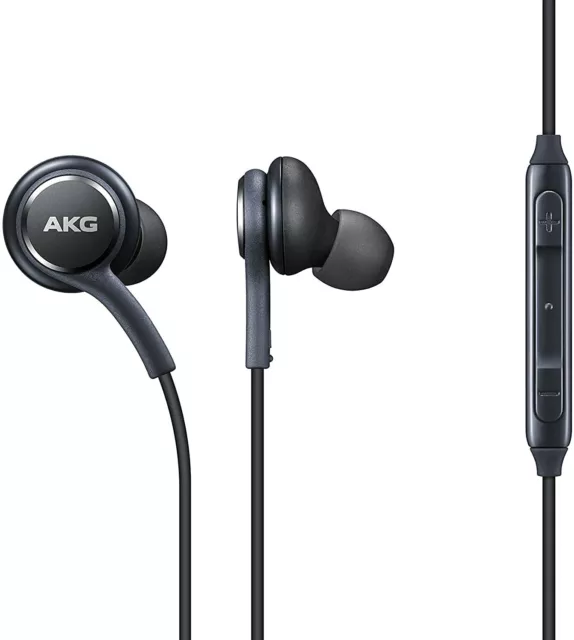 Original Samsung AKG Freisprech-Kopfhörer Ohrhörer mit Mikro EO-IG955 - schwarz 2