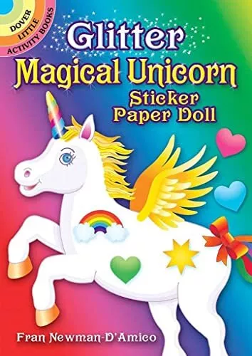 Glitter Magical Unicorn Sticker Pap..., Newman-D'Amico,