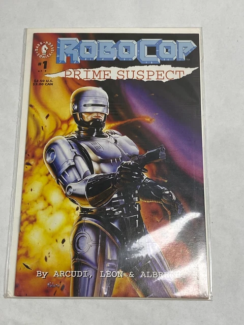 Dark Horse Comics Robocop Prime Suspect #1 1992 Bagged & Boarded Near Mint