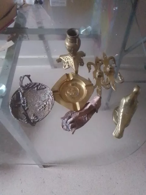 brass items job lot