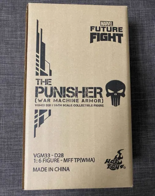 New Hot Toys VGM33D28 Marvel Future Fight 1/6 The Punisher War Machine Armor