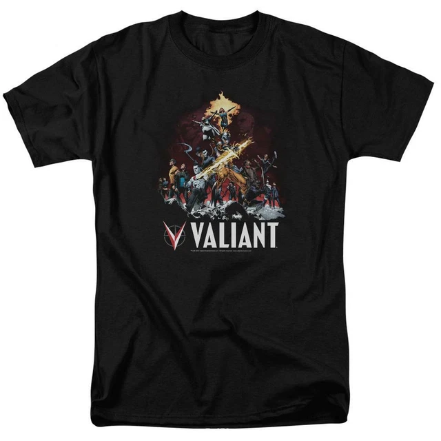 Valiant Comics Universe T-Shirt  Eternal Warrior Rai Bloodshot Harbinger VAL141