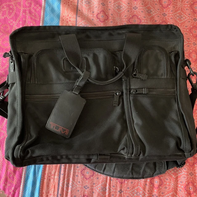 Tumi Alpha 2621D3 Large Expandable Organizer Laptop Briefcase Bag Black