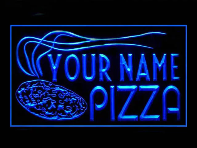 270041 Pizza Shop Café Personalized Display Lighting Custom Neon Sign