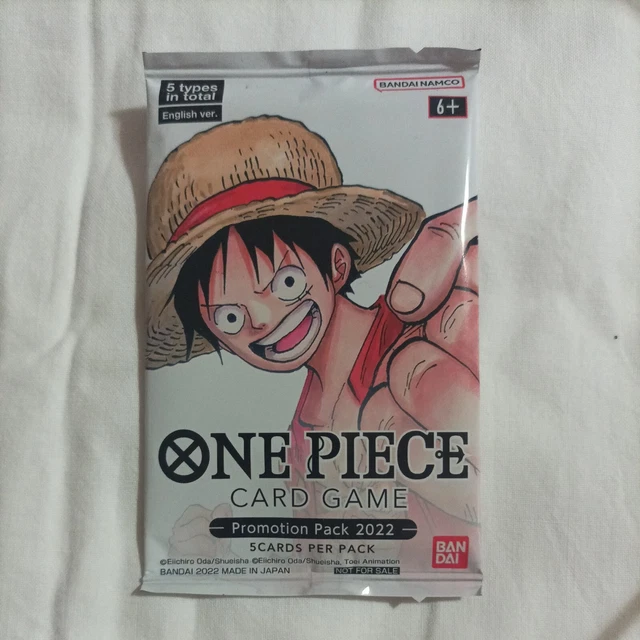 ONE PIECE CARD GAME Demo Deck with Promo Pack 2022 Sealed (P001 to P