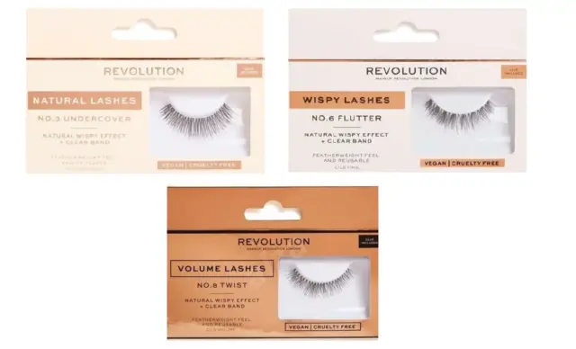 Revolution Natural, Flutter, Twist Eyelashes *Choose Your Style*